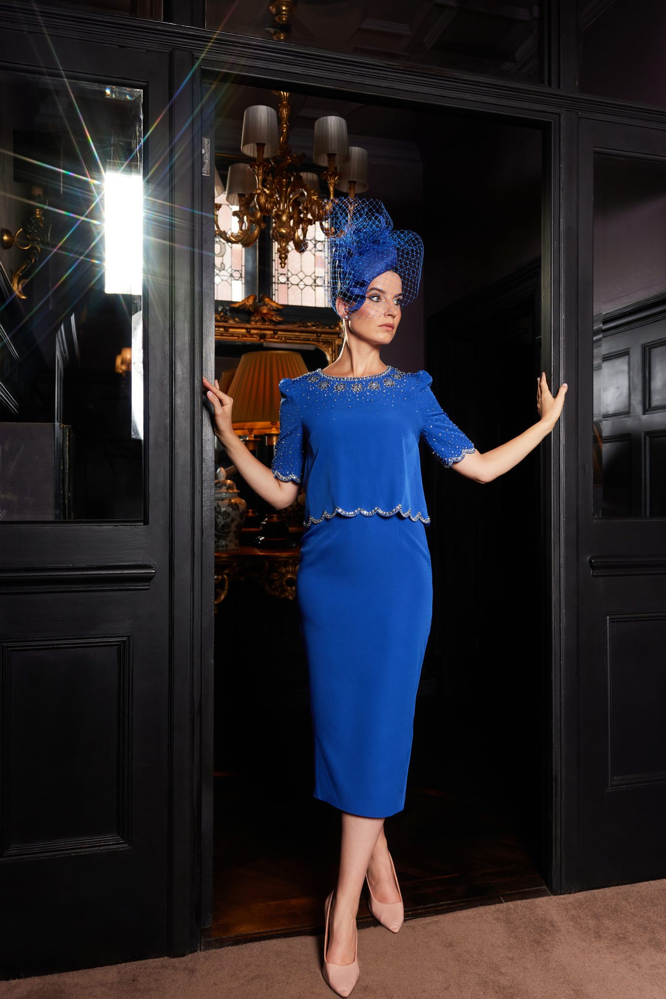 Cora full length Royal Blue-P